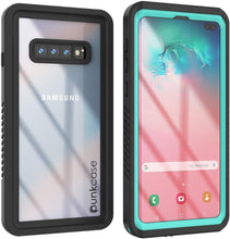 Charger l&#39;image dans la galerie, Galaxy S10e Water/Shock/Snowproof | Screen Protector Case [Teal] (Color in image: Teal)

