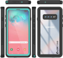 Charger l&#39;image dans la galerie, Galaxy S10e Water/Shock/Snowproof | Screen Protector Case [Teal] (Color in image: White)

