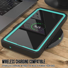 Charger l&#39;image dans la galerie, Galaxy S10e Water/Shock/Snowproof | Screen Protector Case [Teal] (Color in image: Black)
