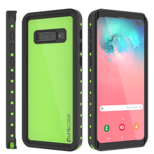 Charger l&#39;image dans la galerie, Galaxy S10+ Plus Waterproof Case PunkCase StudStar Light Green Thin 6.6ft Underwater IP68 ShockProof (Color in image: red)
