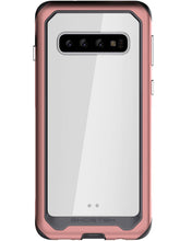 Charger l&#39;image dans la galerie, Galaxy S10 Military Grade Aluminum Case | Atomic Slim 2 Series [Pink] (Color in image: Black)
