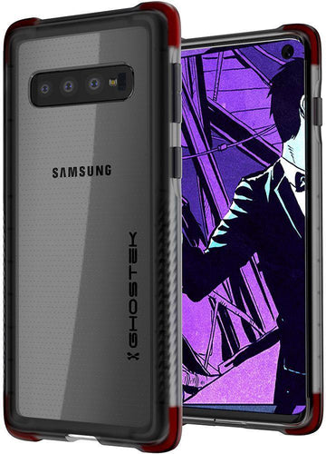 Galaxy S10 5G Clear-Back Protective Case | Covert 3 Series [Black] (Color in image: Black)
