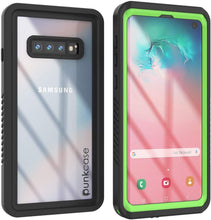 Charger l&#39;image dans la galerie, Galaxy S10+ Plus Water/Shockproof Screen Protector Case [Light Green] (Color in image: Light Green)

