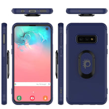 Charger l&#39;image dans la galerie, Galaxy S10e Case, Punkcase Magnetix Protective TPU Cover W/ Kickstand, Sceen Protector[Blue] 
