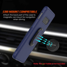 Charger l&#39;image dans la galerie, Galaxy S10e Case, Punkcase Magnetix Protective TPU Cover W/ Kickstand, Sceen Protector[Blue] 
