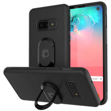 Charger l&#39;image dans la galerie, Galaxy S10e Case, Punkcase Magnetix Protective TPU Cover W/ Kickstand, Sceen Protector[Black] (Color in image: black)
