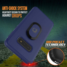 Charger l&#39;image dans la galerie, Galaxy S10e Case, Punkcase Magnetix Protective TPU Cover W/ Kickstand, Sceen Protector[Blue] 
