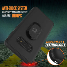 Charger l&#39;image dans la galerie, Galaxy S10e Case, Punkcase Magnetix Protective TPU Cover W/ Kickstand, Sceen Protector[Black] 
