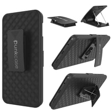 Charger l&#39;image dans la galerie, Punkcase Galaxy S10e Case With Screen Protector, Holster Belt Clip [Black] 
