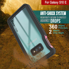 Charger l&#39;image dans la galerie, Galaxy S10 Water/Shock/Snowproof Slim Screen Protector Case [Pink] (Color in image: Black)
