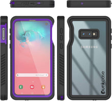 Charger l&#39;image dans la galerie, Galaxy S10 Water/Shockproof Slim Screen Protector Case [Purple] (Color in image: Teal)
