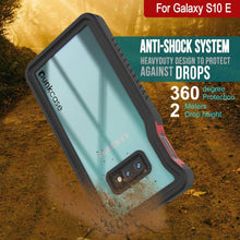 Charger l&#39;image dans la galerie, Galaxy S10 Water/Shock/Snowproof Slim Screen Protector Case [Red] (Color in image: Black)
