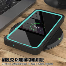 Charger l&#39;image dans la galerie, Galaxy S10 Water/Shock/Snowproof | Screen Protector Case [Teal] (Color in image: Black)
