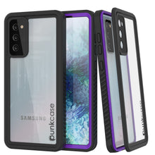 Charger l&#39;image dans la galerie, Galaxy S20 FE Water/Shockproof [Extreme Series] Slim Screen Protector Case [Purple] (Color in image: Purple)
