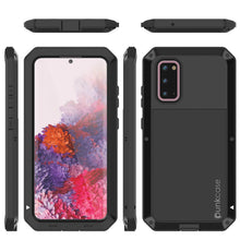Load image into Gallery viewer, Galaxy s20 Metal Case, Heavy Duty Military Grade Rugged Armor Cover [Black] 
