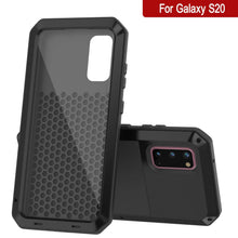 Load image into Gallery viewer, Galaxy s20 Metal Case, Heavy Duty Military Grade Rugged Armor Cover [Black] 
