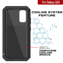 Load image into Gallery viewer, Galaxy s20 Metal Case, Heavy Duty Military Grade Rugged Armor Cover [Black] (Color in image: White)
