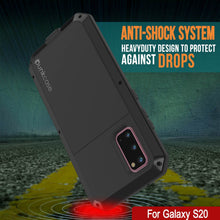 Load image into Gallery viewer, Galaxy s20 Metal Case, Heavy Duty Military Grade Rugged Armor Cover [Black] (Color in image: Gold)
