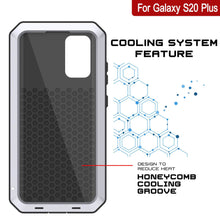 Charger l&#39;image dans la galerie, Galaxy s20+ Plus Metal Case, Heavy Duty Military Grade Rugged Armor Cover [White] (Color in image: Neon)
