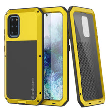 Charger l&#39;image dans la galerie, Galaxy s20+ Plus Metal Case, Heavy Duty Military Grade Rugged Armor Cover [Neon] (Color in image: Neon)
