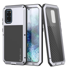 Charger l&#39;image dans la galerie, Galaxy s20+ Plus Metal Case, Heavy Duty Military Grade Rugged Armor Cover [White] (Color in image: White)
