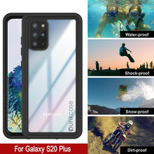 Charger l&#39;image dans la galerie, Galaxy S20+ Plus Water/Shockproof [Extreme Series] With Screen Protector Case [Black] (Color in image: Teal)
