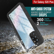Charger l&#39;image dans la galerie, Galaxy S20+ Plus Water/Shockproof [Extreme Series] With Screen Protector Case [Black] (Color in image: White)
