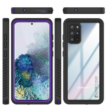 Charger l&#39;image dans la galerie, Galaxy S20+ Plus Water/Shockproof [Extreme Series] Slim Screen Protector Case [Purple] (Color in image: Red)
