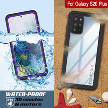 Charger l&#39;image dans la galerie, Galaxy S20+ Plus Water/Shockproof [Extreme Series] Slim Screen Protector Case [Purple] (Color in image: White)
