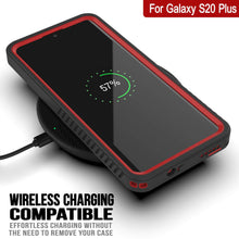 Charger l&#39;image dans la galerie, Galaxy S20+ Plus Water/Shock/Snowproof [Extreme Series] Slim Screen Protector Case [Red] (Color in image: Light blue)
