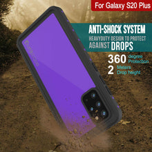 Charger l&#39;image dans la galerie, Galaxy S20+ Plus Waterproof Case PunkCase StudStar Purple Thin 6.6ft Underwater IP68 Shock/Snow Proof (Color in image: pink)
