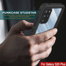 Load image into Gallery viewer, Galaxy S20+ Plus Waterproof Case PunkCase StudStar Clear Thin 6.6ft Underwater IP68 Shock/Snow Proof (Color in image: purple)
