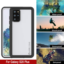 Load image into Gallery viewer, Galaxy S20+ Plus Waterproof Case, Punkcase StudStar White Thin 6.6ft Underwater IP68 Shock/Snow Proof (Color in image: light green)

