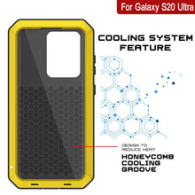 Charger l'image dans la galerie, Galaxy S20 Ultra Metal Case, Heavy Duty Military Grade Rugged Armor Cover [Neon] (Color in image: White)
