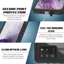 Load image into Gallery viewer, Galaxy S20 Ultra Water/Shock/Snow/dirt proof [Extreme Series] Slim Case [Light Blue] (Color in image: Pink)
