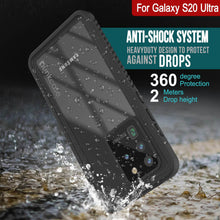 Charger l'image dans la galerie, Galaxy S20 Ultra Water/Shock/Snowproof [Extreme Series] Slim Screen Protector Case [Pink] (Color in image: Light blue)
