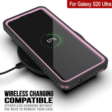 Charger l'image dans la galerie, Galaxy S20 Ultra Water/Shock/Snowproof [Extreme Series] Slim Screen Protector Case [Pink] (Color in image: Light Green)
