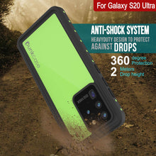 Load image into Gallery viewer, Galaxy S20 Ultra Waterproof Case PunkCase StudStar Light Green Thin 6.6ft Underwater IP68 ShockProof (Color in image: pink)
