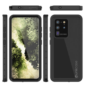 Galaxy S20 Ultra Waterproof Case PunkCase StudStar Black Thin 6.6ft Underwater IP68 Shock/Snow Proof (Color in image: purple)