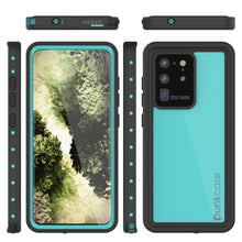 Load image into Gallery viewer, Galaxy S20 Ultra Waterproof Case PunkCase StudStar Teal Thin 6.6ft Underwater IP68 Shock/Snow Proof (Color in image: purple)

