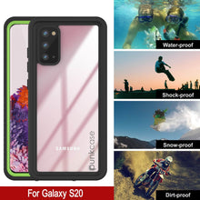 Charger l&#39;image dans la galerie, Galaxy S20 Water/Shockproof [Extreme Series] Screen Protector Case [Light Green] (Color in image: Red)
