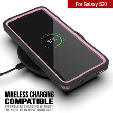 Load image into Gallery viewer, Galaxy S20 Water/Shock/Snowproof [Extreme Series] Slim Screen Protector Case [Pink] (Color in image: Light Green)

