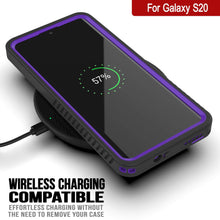 Load image into Gallery viewer, Galaxy S20 Water/Shockproof [Extreme Series] Slim Screen Protector Case [Purple] (Color in image: Light Green)
