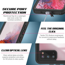 Load image into Gallery viewer, Galaxy S20 Water/Shock/Snowproof [Extreme Series] Slim Screen Protector Case [Red] (Color in image: White)
