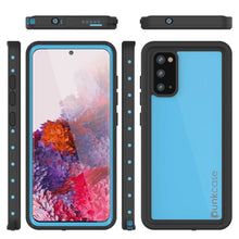 Load image into Gallery viewer, Galaxy S20 Waterproof Case PunkCase StudStar Light Blue Thin 6.6ft Underwater IP68 ShockProof (Color in image: purple)
