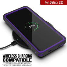 Charger l&#39;image dans la galerie, Galaxy S20 Waterproof Case PunkCase StudStar Purple Thin 6.6ft Underwater IP68 Shock/Snow Proof (Color in image: teal)

