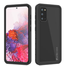 Load image into Gallery viewer, Galaxy S20 Waterproof Case PunkCase StudStar Black Thin 6.6ft Underwater IP68 Shock/Snow Proof (Color in image: black)
