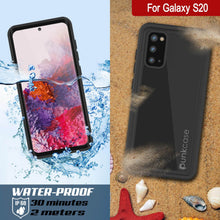 Charger l&#39;image dans la galerie, Galaxy S20 Waterproof Case PunkCase StudStar Purple Thin 6.6ft Underwater IP68 Shock/Snow Proof (Color in image: light blue)
