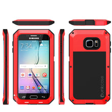 Charger l'image dans la galerie, Galaxy S6 EDGE+ Plus  Case, PUNKcase Metallic Red Shockproof  Slim Metal Armor Case (Color in image: gold)
