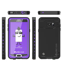 Charger l&#39;image dans la galerie, Galaxy Note 5 Waterproof Case, PunkCase StudStar Purple Shock/Dirt/Snow Proof | Lifetime Warranty (Color in image: white)
